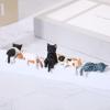 5-Piece Cat Figurine Set view 3