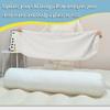 BLLMTEAR 2-Pack Neck Roll Pillow Covers with Zipper, Corduroy, 20 x 80 cm view 2