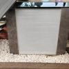 Customizable White Accordion Roll-Up Door for Cabinets view 1