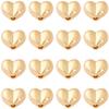 Beebeecraft 1 Box 30Pcs 18K Gold-Plated Heart Beads view 1