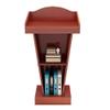 Modern Portable Lectern with Open Storage view 1
