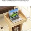 Modern Portable Lectern with Open Storage view 3