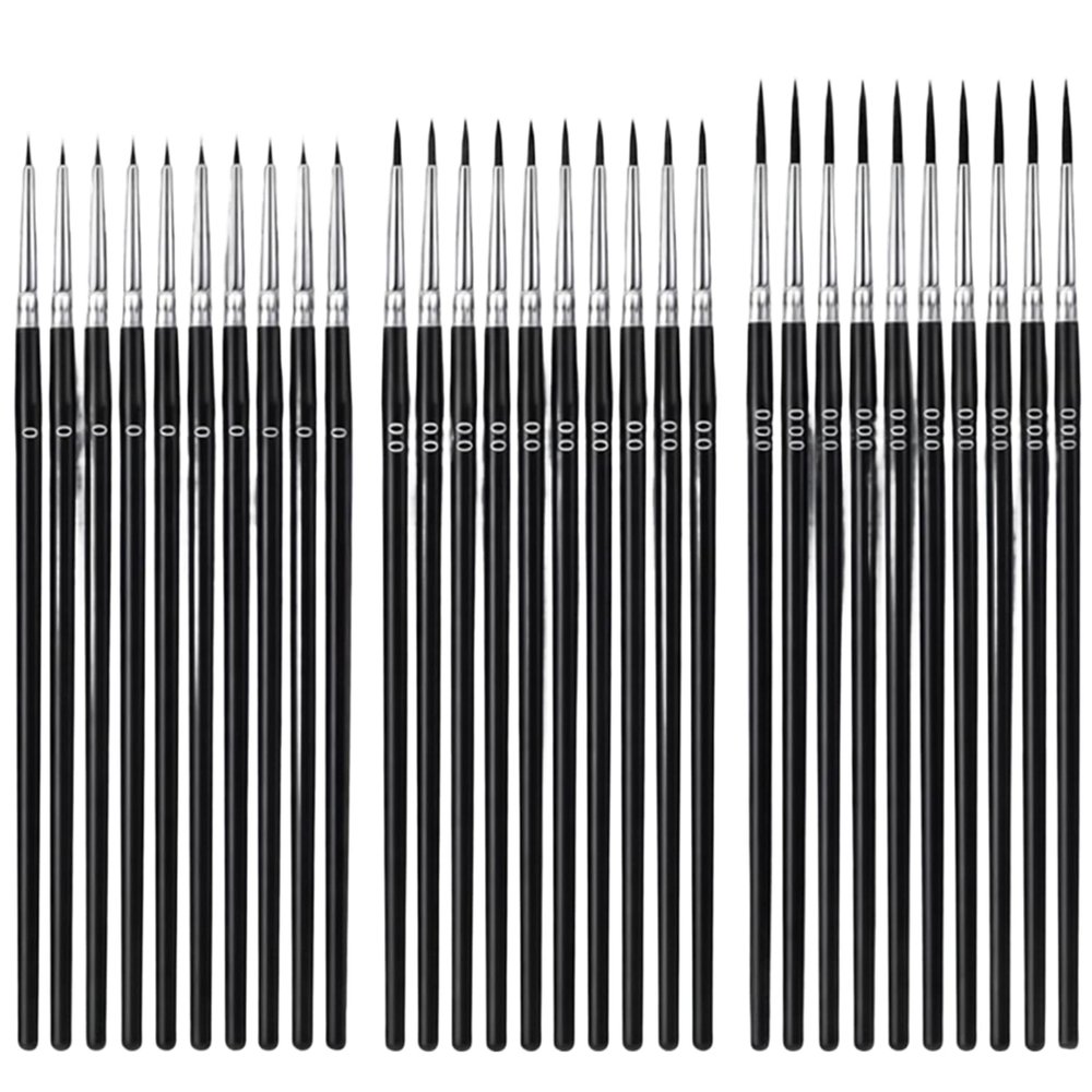 BaZuyunMd 30-Piece Fine Brush Set