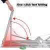 LMMIAOZ Multipurpose Folding Scaffold, Work Platform, Tower Ladder, Stool and Bench, Height-Adjustable, Galvanized Steel view 4