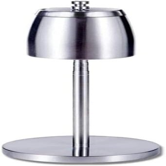 QIYFOZ Freestanding Ashtray, Height-Adjustable Stainless Steel, Portable