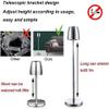 QIYFOZ Freestanding Ashtray, Height-Adjustable Stainless Steel, Portable view 4