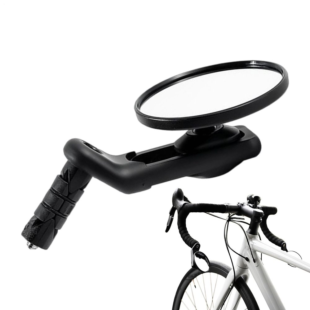 Bicycle Handlebar Mirror Mount, Adjustable 360° Rotation