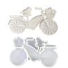 Bicycle Silicone Mold | Bird on Bicycle Design view 1