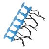 RASTKY Nylon Plastic Surfboard Leash Plugs, Sturdy Removable Rope Plugs, 6-Piece Set for Stand-Up Paddles (Blue) view 4