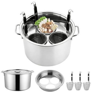 Stainless Steel Spaghetti Pot with Strainer Insert