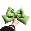 SHYYOULQE Self-Adhesive Motorcycle Helmet Bow Decoration view 1