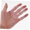 YARNOW 40-Piece Round Clear Acrylic Miniature Bases, Sturdy and Reliable for DIY Crafts and Small Model Figures view 4