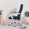 OBASDFD Stretch Chair Cover for High-Back Office Chairs, Washable, Removable, Non-Slip, Light Brown, Large view 4