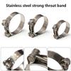 Stainless Steel V-Band T-Bolt Hose Clamp, 29–31 mm view 3