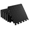 2026 Professional Gym Floor Mats Set, EVA Soft Foam, Extra-Thick Protection, Black view 1