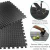 2026 Professional Gym Floor Mats Set, EVA Soft Foam, Extra-Thick Protection, Black view 4