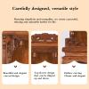 Solid Wood Buddha Altar Cabinet with Drawer view 3