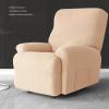 OBASDFD Reversible Jacquard Recliner Cover - Stretch Protection with Elastic Pocket (White) view 3