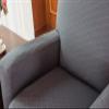 OBASDFD Stretch Recliner Cover with Side Pocket, Washable One-Piece Furniture Protector with Elastic Bottom (White) view 2