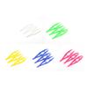 AMSLSIU 3-Piece Colorful Safety Plastic Tweezers view 3