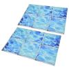2-Piece 3D Bathtub Stickers, Waterproof, Non-Slip PVC view 2