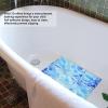 2-Piece 3D Bathtub Stickers, Waterproof, Non-Slip PVC view 4