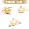 Oxxggkao Gold Ingot Candy Box, Metal Chocolate Storage Tin view 3