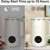 Nut Milk Maker, Automatic Soy Milk Maker with 18-Hour Smart Reservation and Automatic Cleaning for Homemade Plant-Based Milk view 3