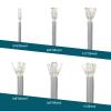 Self-Closing Cable Sleeve, Gray, 10 mm, 3 m Long view 2