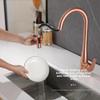 Rose Gold Kitchen Faucet with Pull-Down Sprayer, Dual Function, B-Style Handle view 3