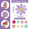 SHENLIU 48-Piece Fabric Flower Iron-On Patches view 2