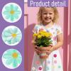 SHENLIU 48-Piece Fabric Flower Iron-On Patches view 3