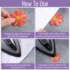 SHENLIU 48-Piece Fabric Flower Iron-On Patches view 4