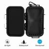 Luqeeg Waterproof Storage Case, Impact-Resistant Airtight ABS Box with Removable Rubber Lining, Black view 3