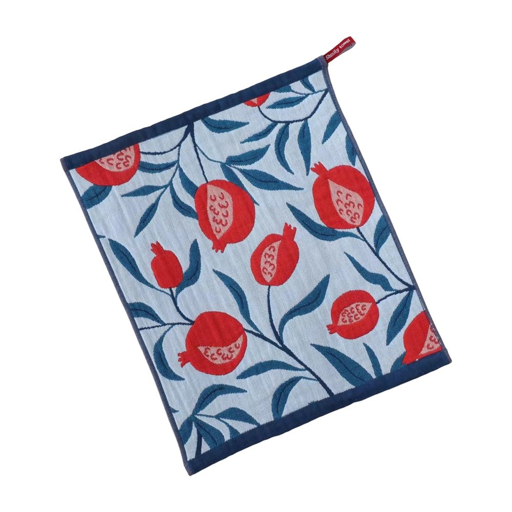 FROMCEO Decorative Cotton Dish Towel with Floral Pattern