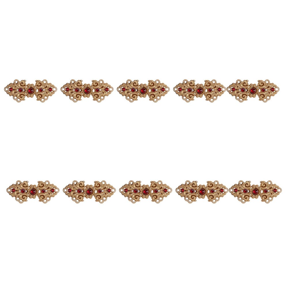 10 Traditional Chinese Knot Buttons