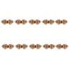 10 Traditional Chinese Knot Buttons view 1