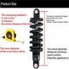 NIRNHYRUR Rear Mountain Bike Shock, Coil Spring, 125–190 mm (125 mm, 250 lb) view 2