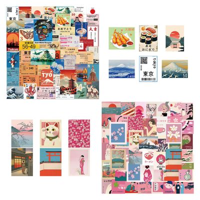 CHROMACRAFT 100 Japanese Style Stickers