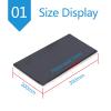 LZTDSBX Non-Slip Rubber Mat Sheets, 1 mm Thick, Multiple Sizes, 4-Piece view 2