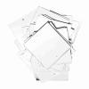 Smandy 50g Loose Sequins, Square, Double-Sided, Shimmering PVC, Craft Supplies for Maritime Weddings and DIY Home Decor (SILVER) view 1