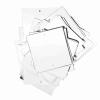 Smandy 50g Loose Sequins, Square, Double-Sided, Shimmering PVC, Craft Supplies for Maritime Weddings and DIY Home Decor (SILVER) view 4