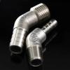 45° Stainless Steel Male-to-Hose Barb Elbow Fitting, 1/8-Inch Male Thread, 304 Stainless Steel, 1 Piece (1/8 in x 8 mm) view 4