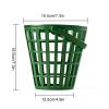 Golf Ball Basket, Sturdy and Lightweight, 50-Ball Storage Bucket view 2