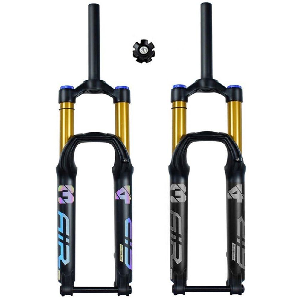 WIQUYBML Air Suspension Fork for 27.5/29-Inch Mountain Bikes, 140 mm Travel