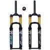 WIQUYBML Air Suspension Fork for 27.5/29-Inch Mountain Bikes, 140 mm Travel view 1