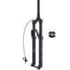 WIQUYBML MTB Air S Front Fork, 15x100 mm Thru Axle, 120 mm Travel, Tapered Steerer, Disc Brake, Remote Lockout, Black, 27.5 in view 1