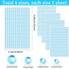 SOFPLATE 1608 Self-Adhesive Blue Rhinestones view 2