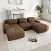 Luscriate Hamlet 3-Seater Cloud Sofa, Brown (H-3S+2) view 3
