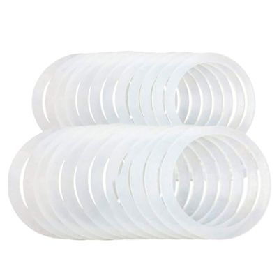 Silicone Sealing Ring Gaskets - 10 Pcs